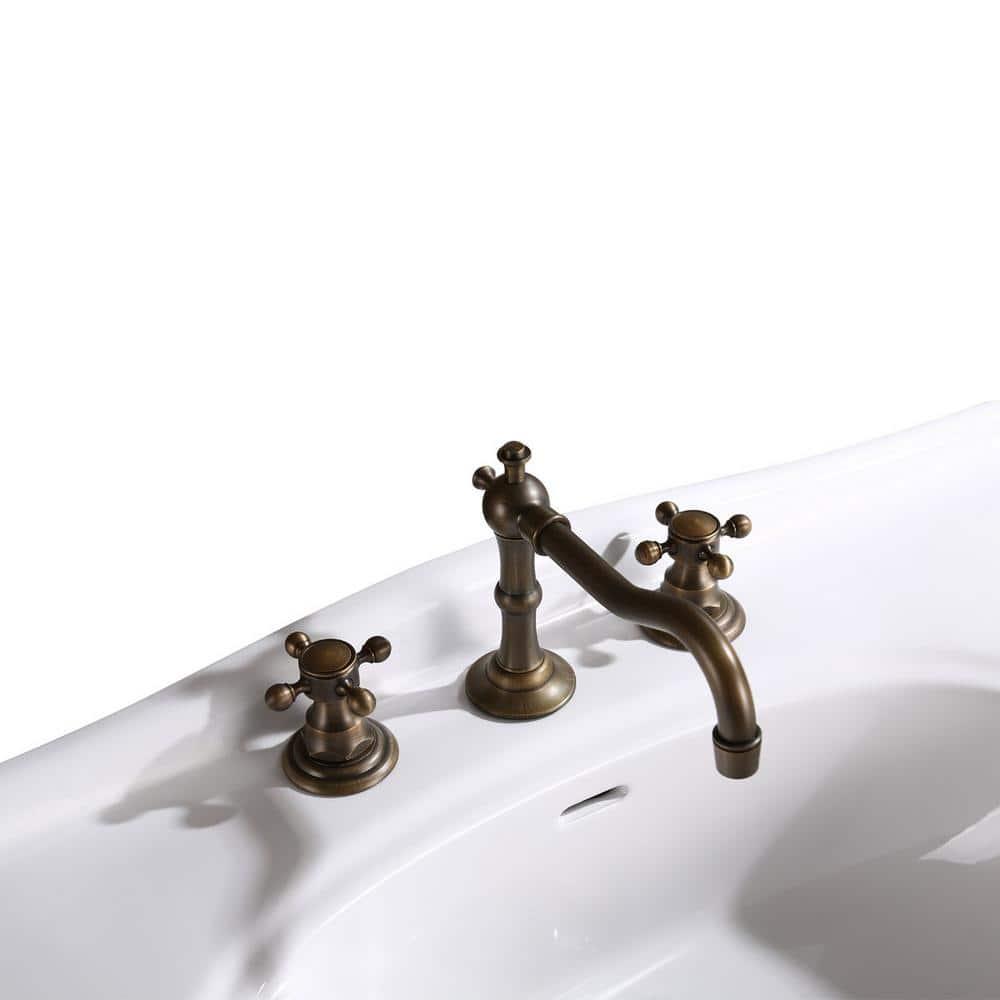 The Renovators Supply Inc. 19'' Gloss Specialty Bathroom Sink with Overflow