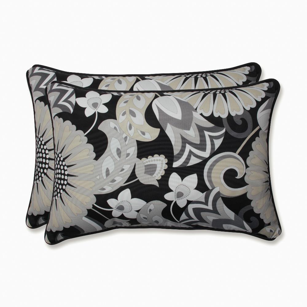 Pillow Perfect Floral Indoor/Outdoor Reversible Throw Pillow (Set of 2)