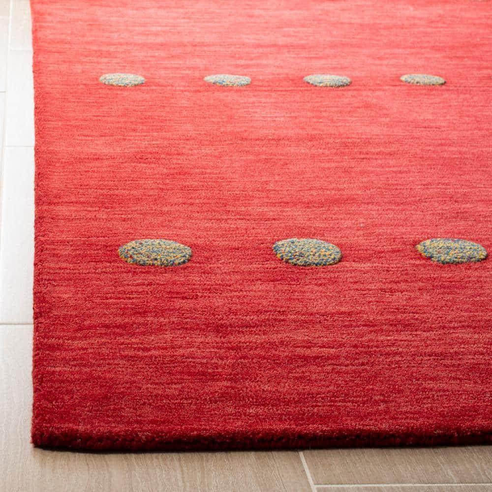 Himalaya HIM590 Hand Loomed Area Rug - Red - 8'x10' - Safavieh.