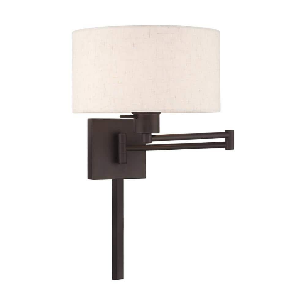 Livex Lighting 1 - Light Wall Light in  Bronze