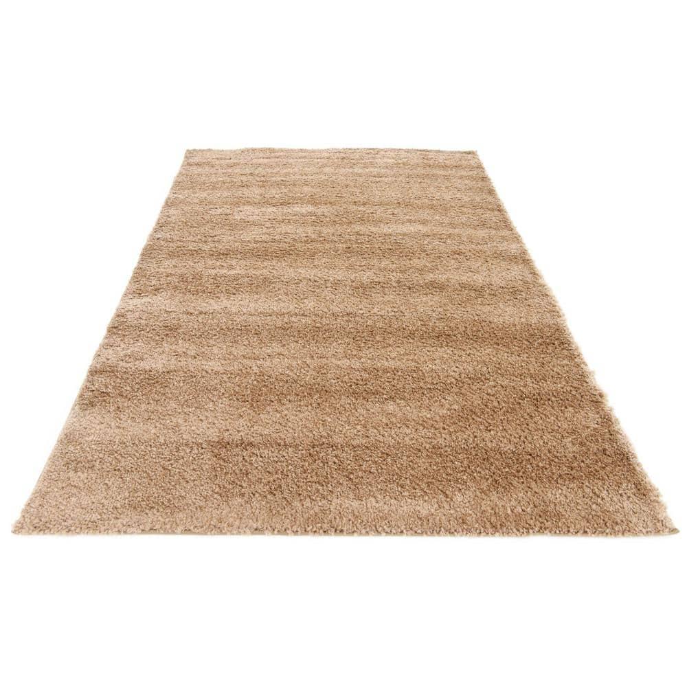 Unique Loom 5' 0 x 7' 7 Solo Calabasas Light Brown Area Rug