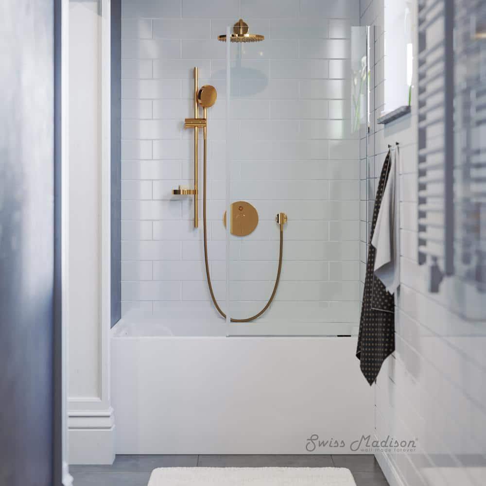 Voltaire 48" x 32" Alcove Bathtub with Apron