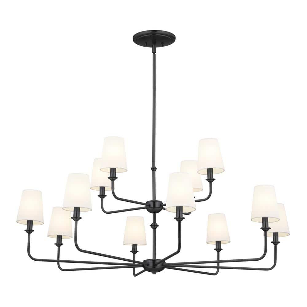 12 - Light Dimmable Classic / Traditional Chandelier