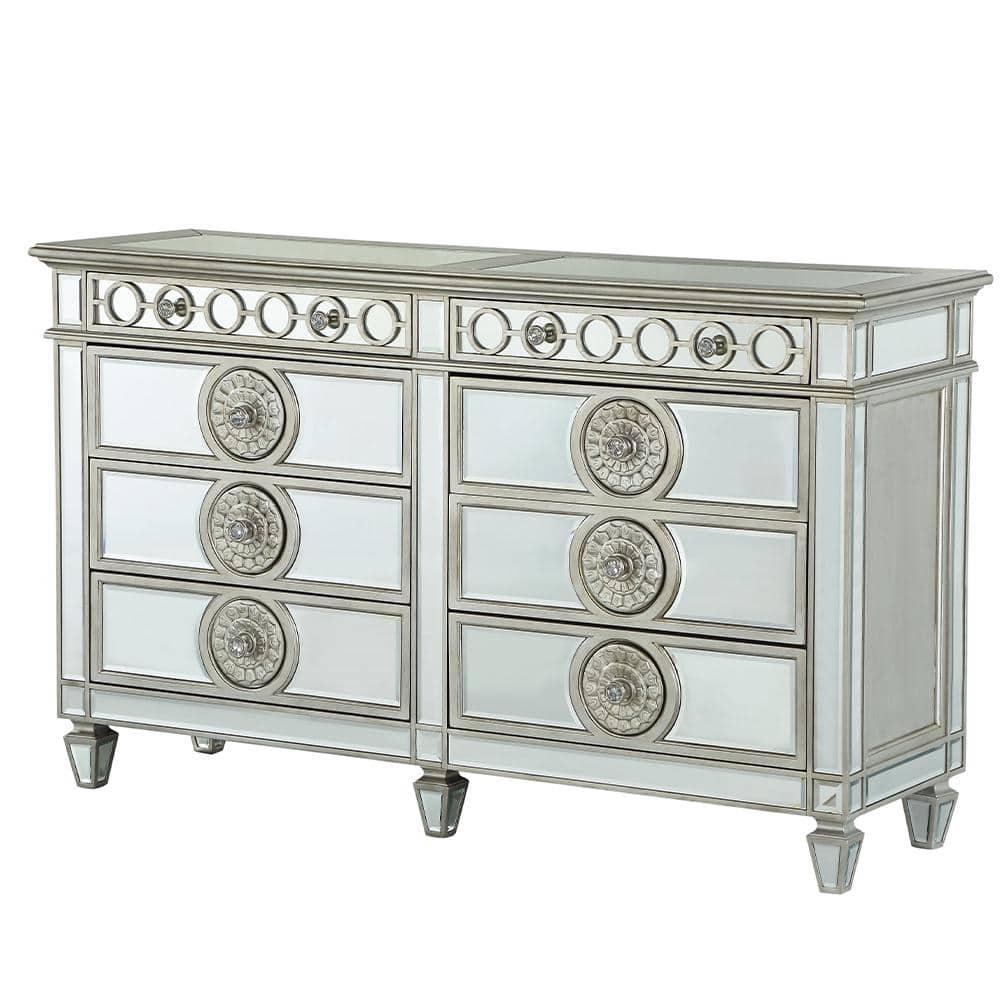 Acme Furniture Varian Dresser, Mirrored