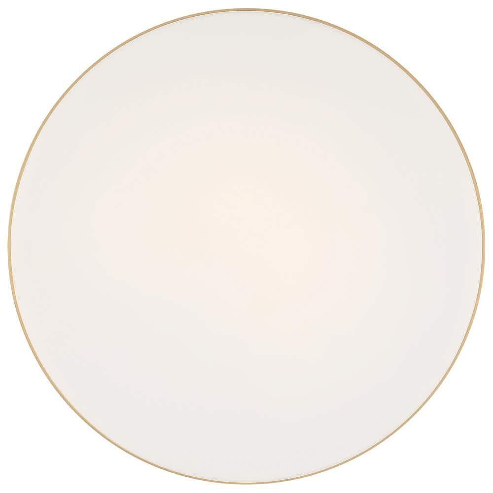 Access Lighting Roma 1 - Light Flush Mount in  Antique Brushed Brass