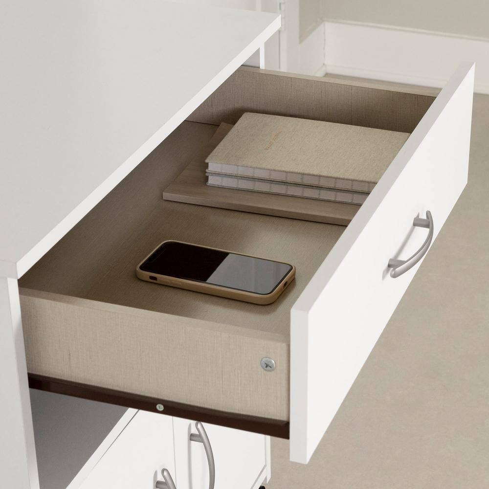 Axess 29.13'' H x 23'' W 1 Printer Stand with Wheels