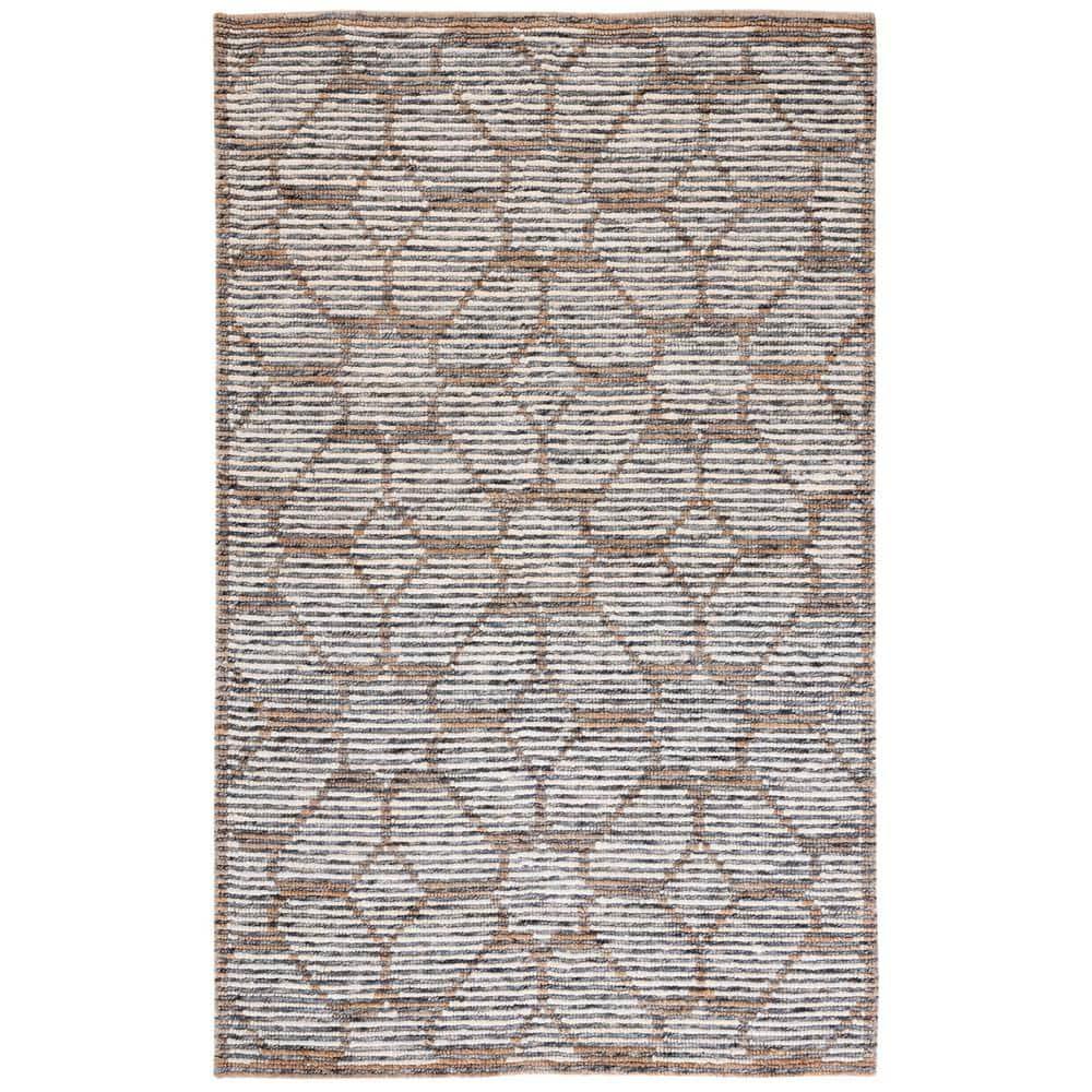 Natural Fiber NF218 Hand Woven Area Rug - Beige/Ivory - 8'x10' - Safavieh.