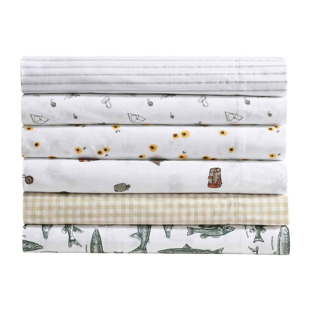 Eddie Bauer Eddie Bauer Printed Cotton Percale Sheet Sets