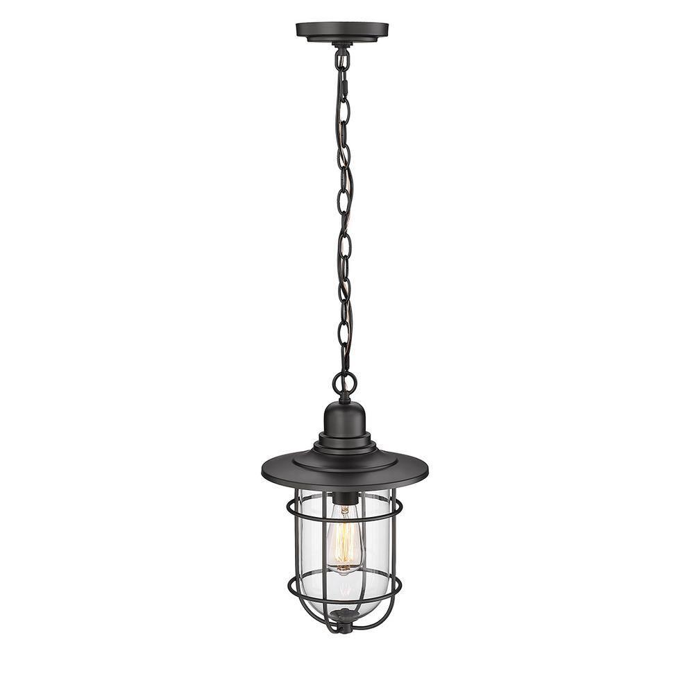 Millennium Lighting 1 - Light Pendant in  Powder Coat Black