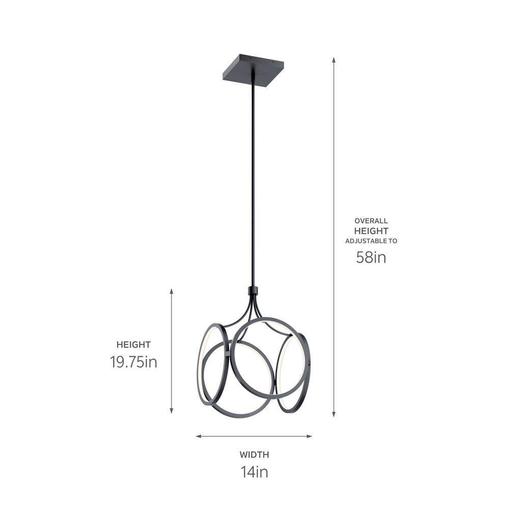 Nikiki 1 - Light LED Unique/Statement Pendant
