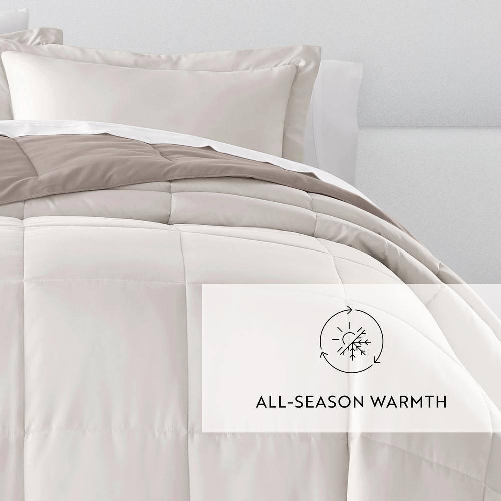 Becky Cameron Reversible Down-Alternative Comforter Bedding Set
