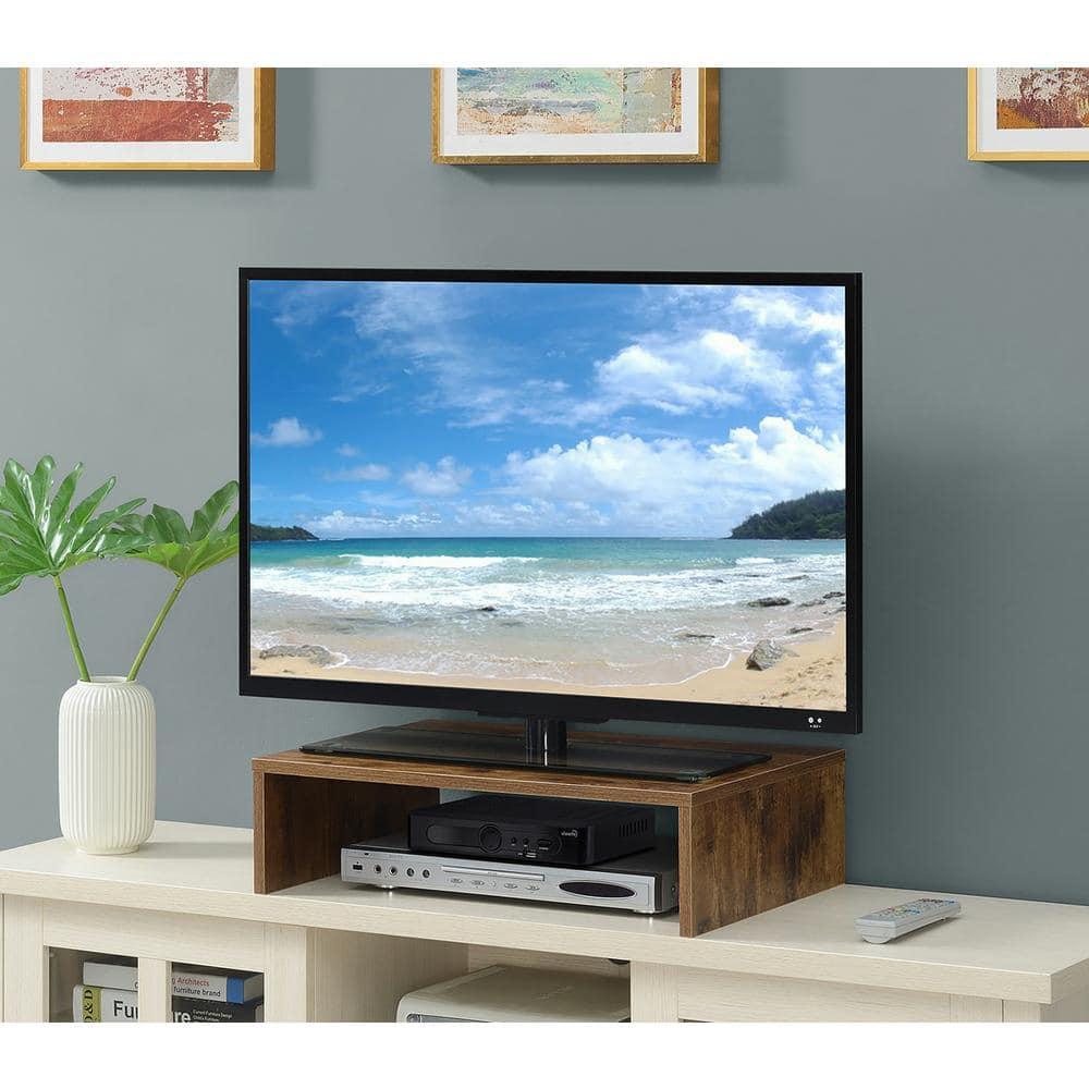 Convenience Concepts Designs2Go Small TV/Monitor Riser for TVs up to 26 inches, Barnwood