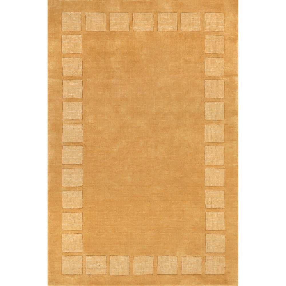 Milchan High-Low Wool-Blend Area Rug