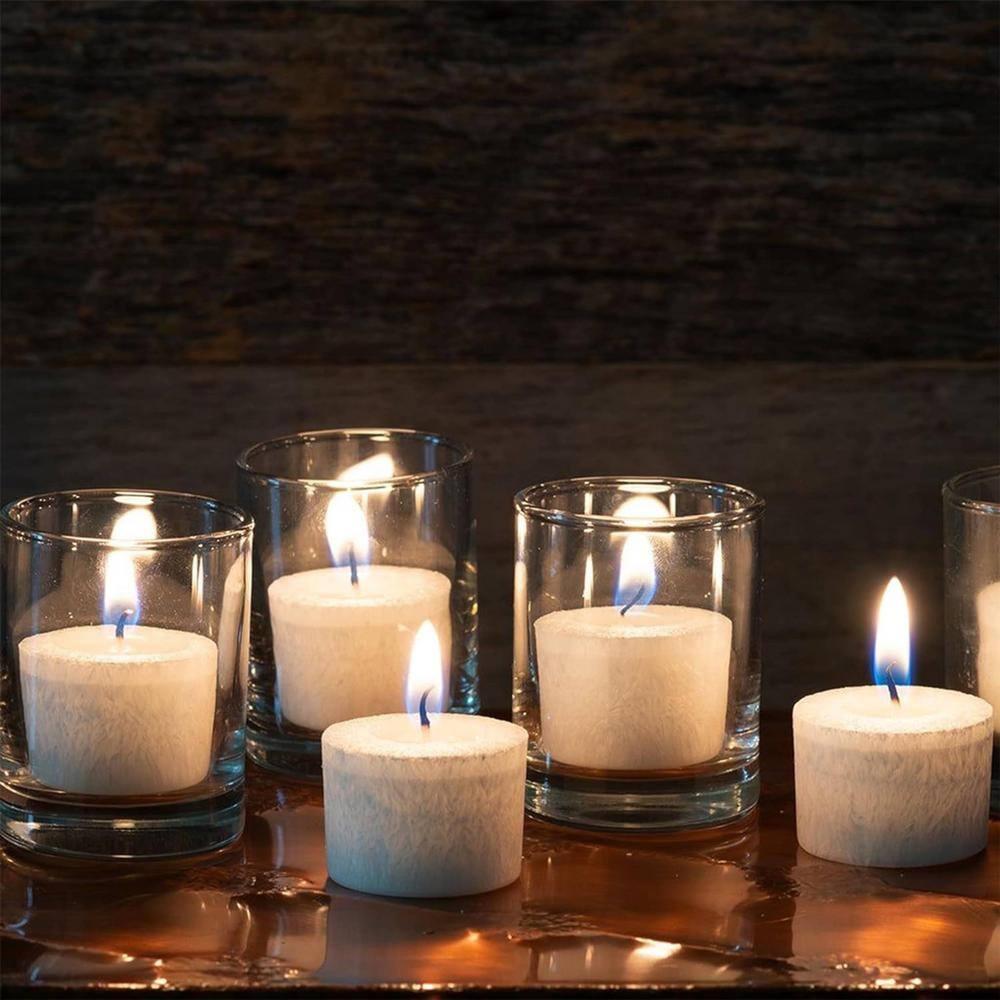 Aspen Creative#25706-6,Votive Candle Holder,Wedding Parties,Holiday&Home Decor,4-1/4"D x 4-5/8"H,Set of 6