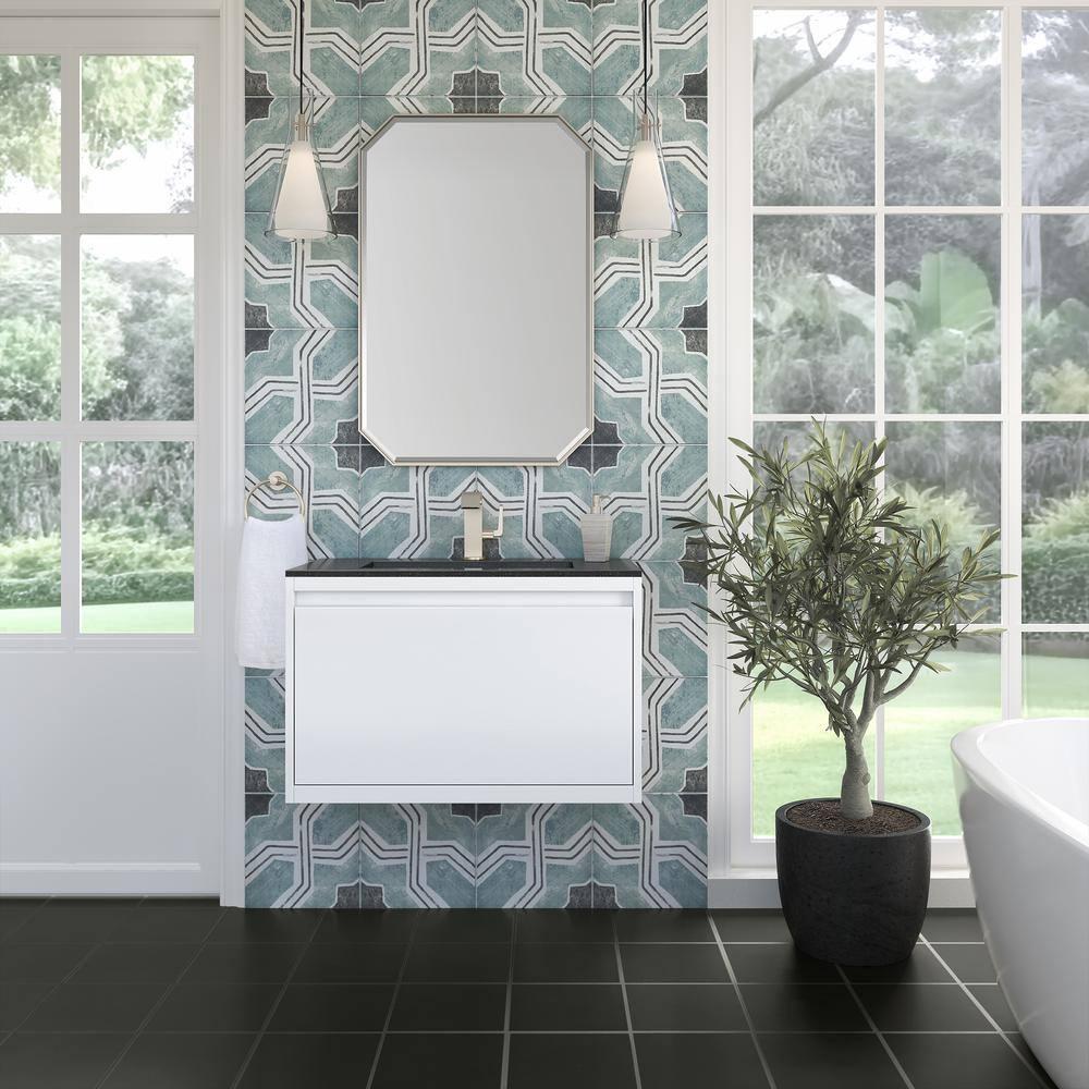 Mantova 31.5" Freestanding Single Bathroom Vanity Base Only