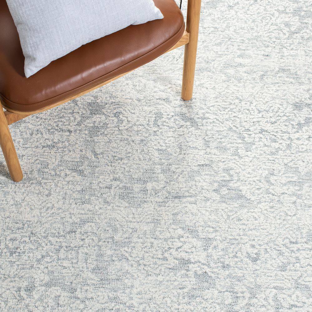 Metro MET805 Hand Tufted Runner Rug - Light Grey - 2'3"x8' - Safavieh.