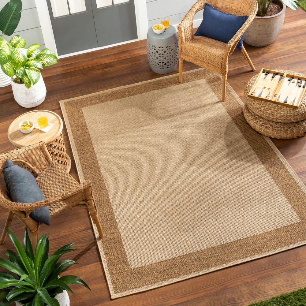 Pismo Beach All-Weather Synthetic 2'x3' Flat Woven Area Rug