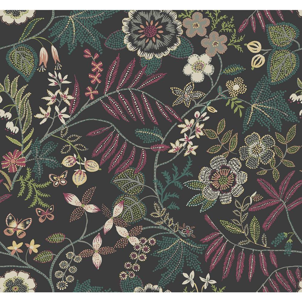 Marilyn Floral Trail Wallpaper