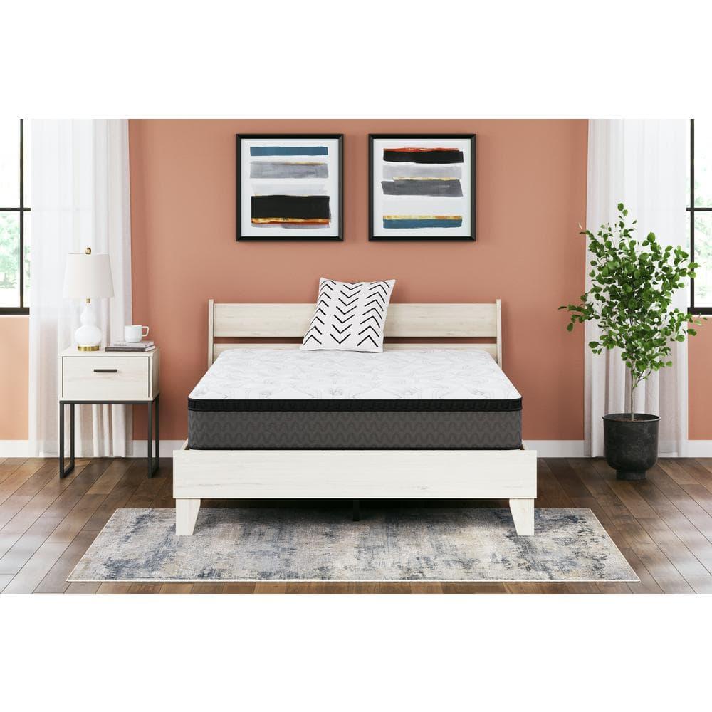 Signature Design by Ashley Serena 12'' Plush Hybrid Mattress