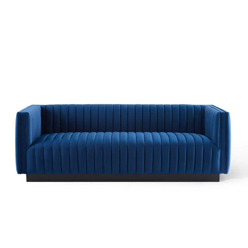 Modway Conjure Channel Tufted Velvet Sofa