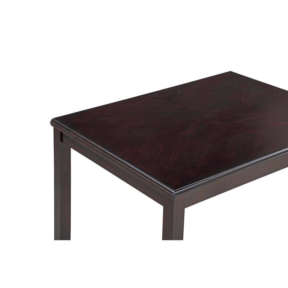New Classic Furniture Gia Dining Collection with Table & 4 Chairs, Ebony
