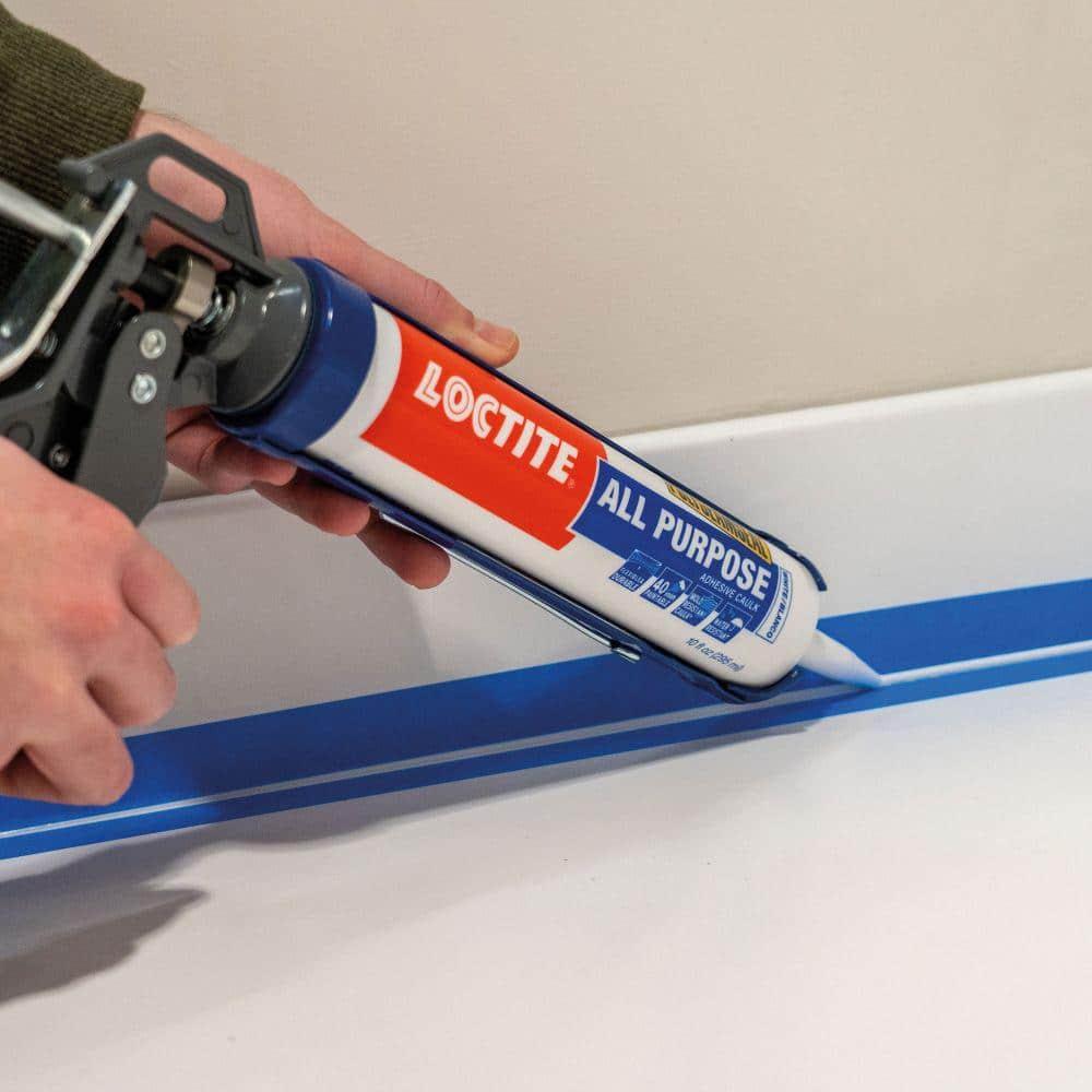 Loctite Polyseamseal Clear Latex All Purpose Adhesive Caulk 10 oz