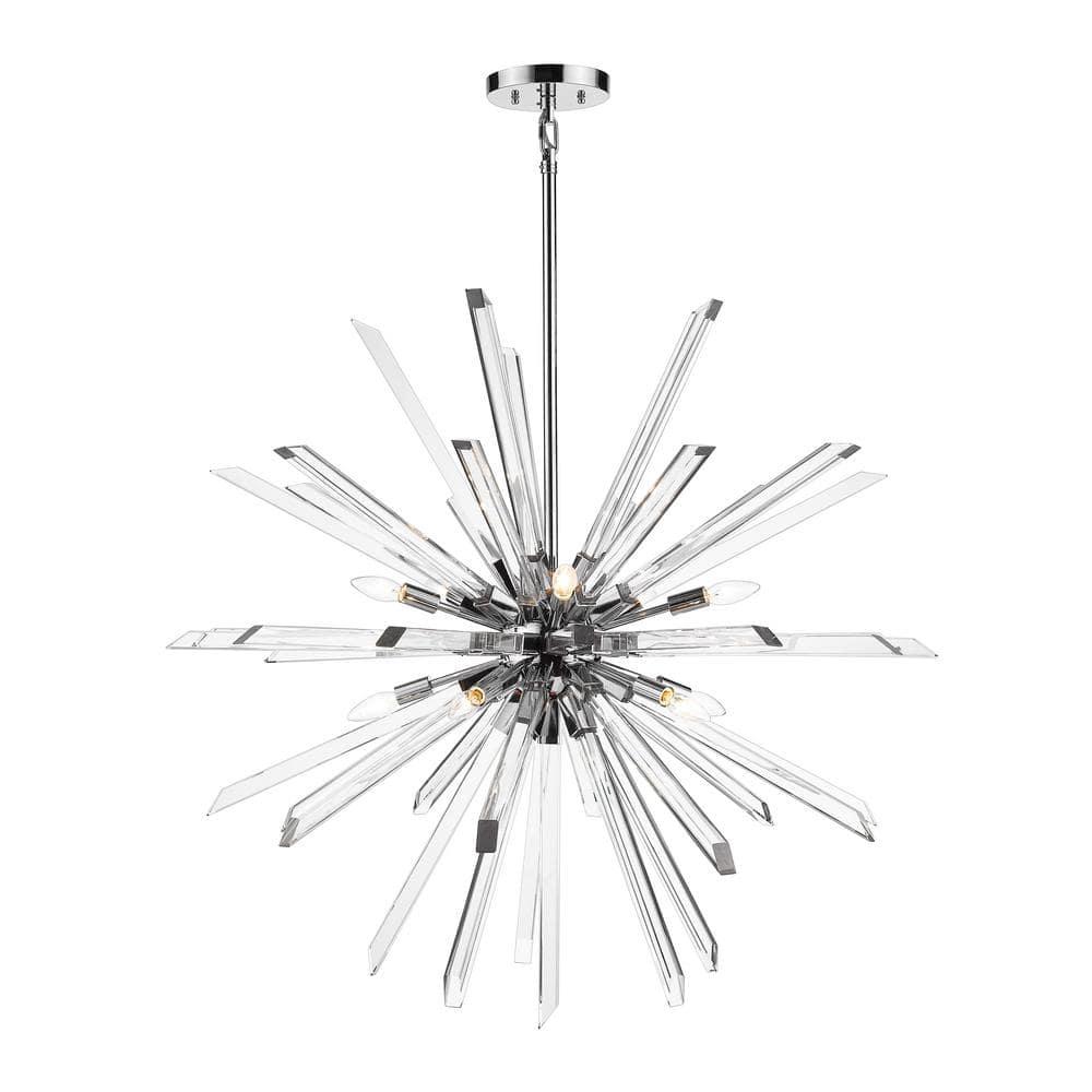 10 Light Chandelier In Modern Style 41.5 Inches Wide By 39 Inches High Z-Lite 4003-10Ch