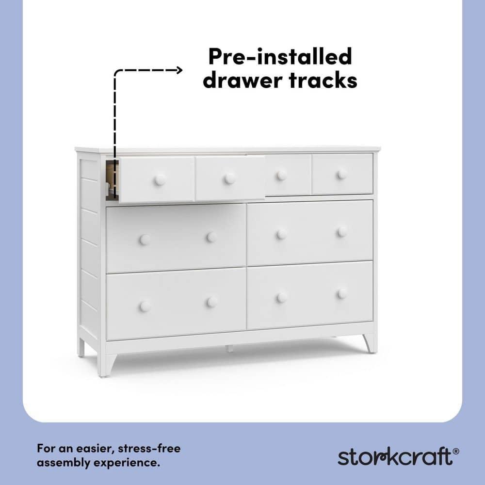 Moss 6 Drawer Double Dresser