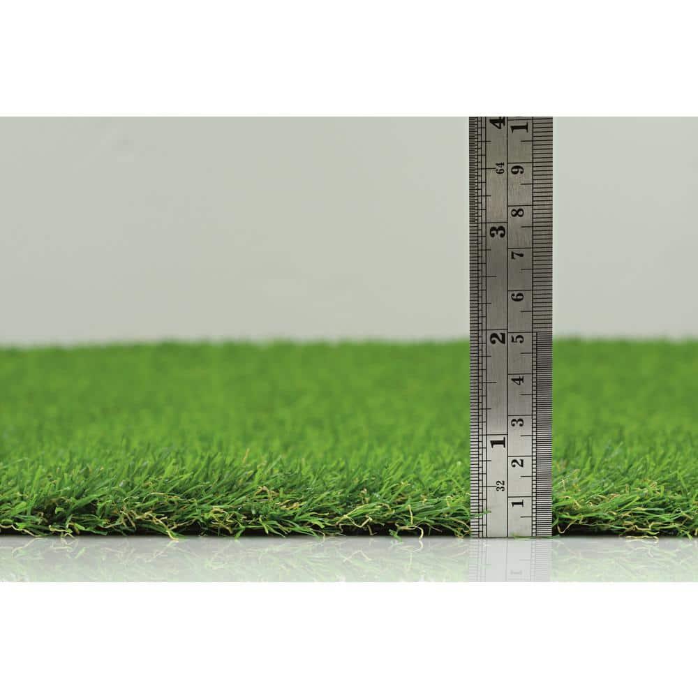 Eider & Ivory™ Thurlos Artificial Grass Synthetic Lawn Indoor Outdoor Area Rug