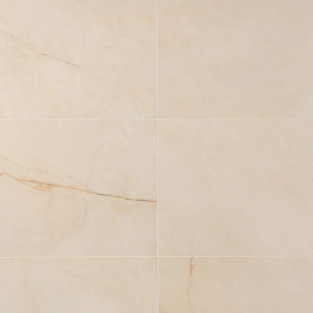 Bond Tile 12" x 24" Porcelain Marble Look Wall & Floor Tile
