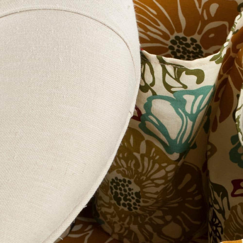 Tanisha Shoe Storage Ottoman - Off White - Safavieh
