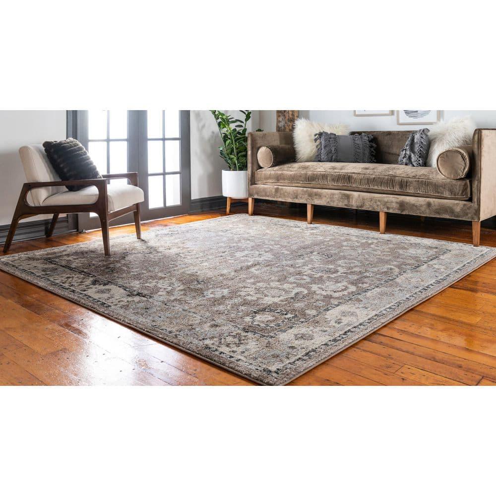 Kalf Abstract Beige Area Rug