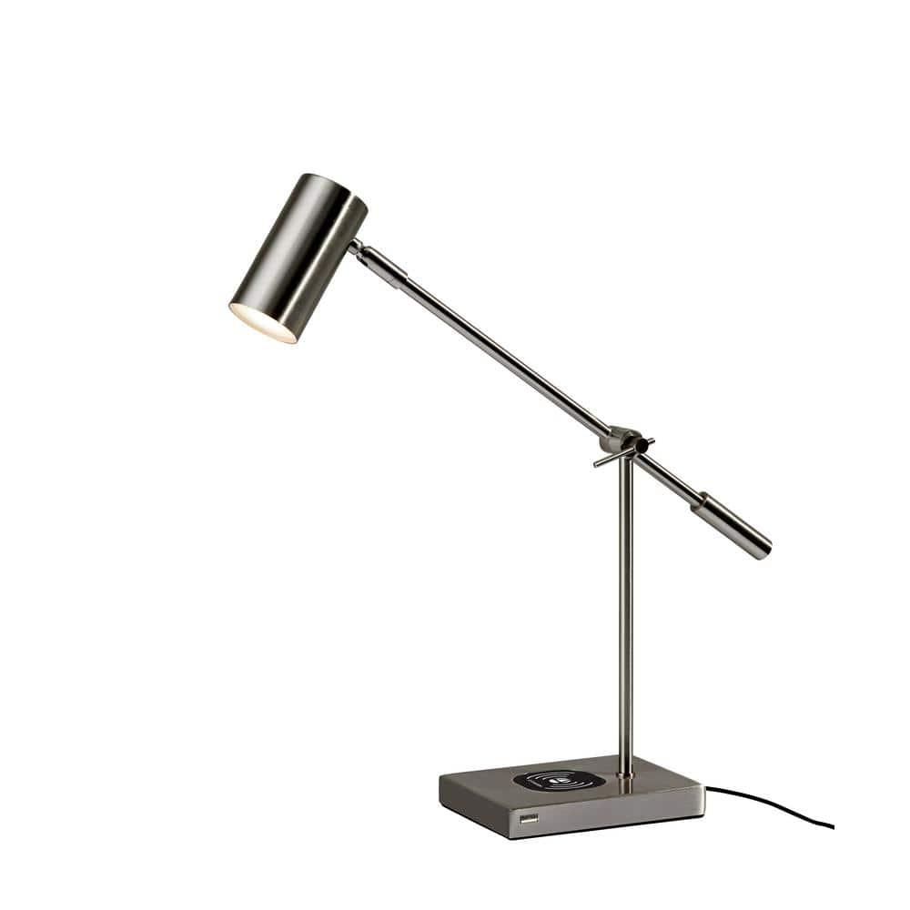 Flemings Adjustable Metal USB Desk Lamp