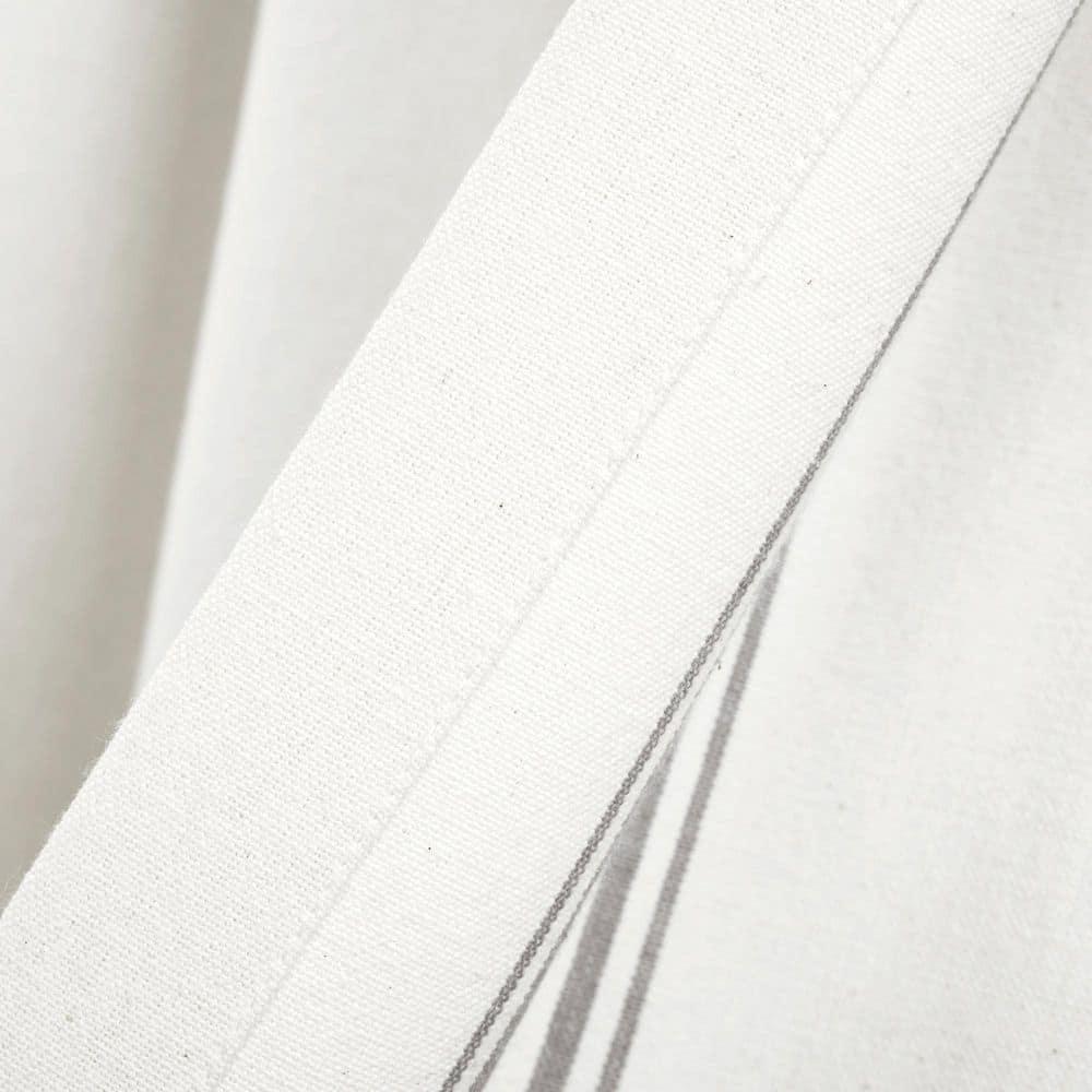 Lush Decor Striped Cotton Tailored Window Valance