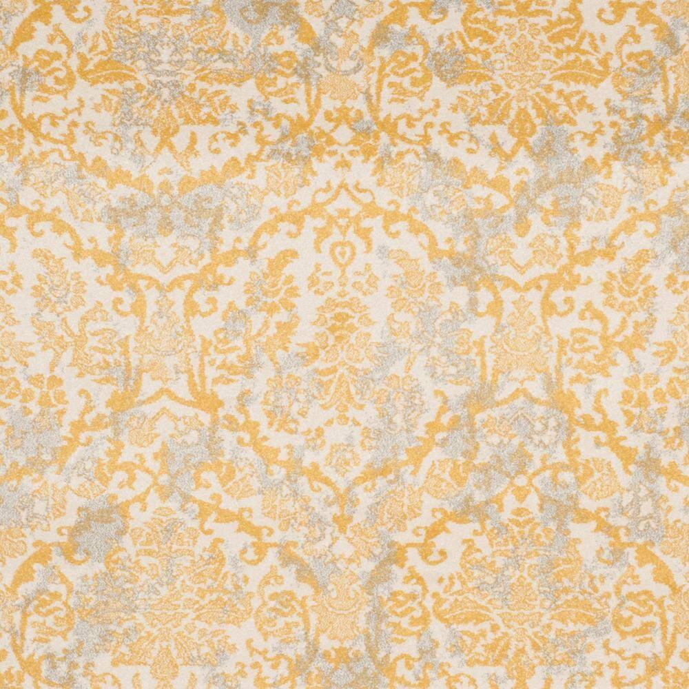 SAFAVIEH Evoke Lorna Traditional Bordered Area Rug, Ivory/Gold, 9' x 12'
