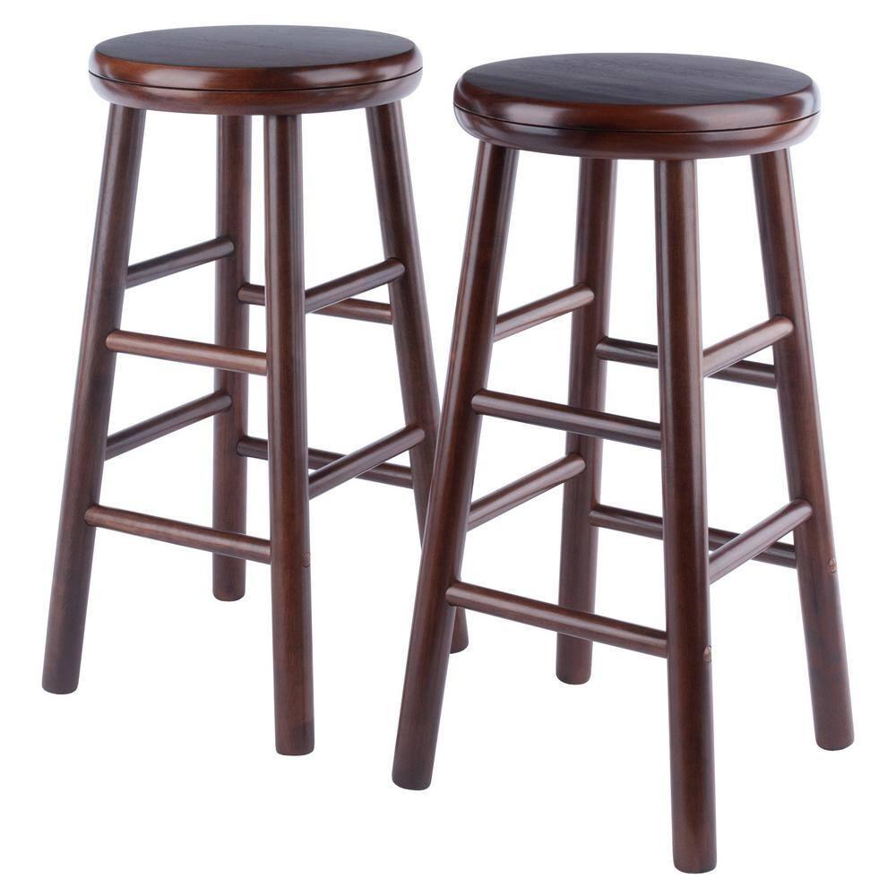 Winsome Shelby 2-pc Swivel Seat Counter & Bar Stool | Wayfair
