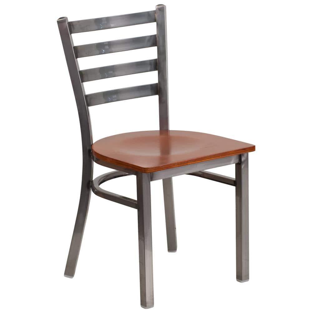 Flash Furniture Kendall Ladder Back Metal Restaurant Chair