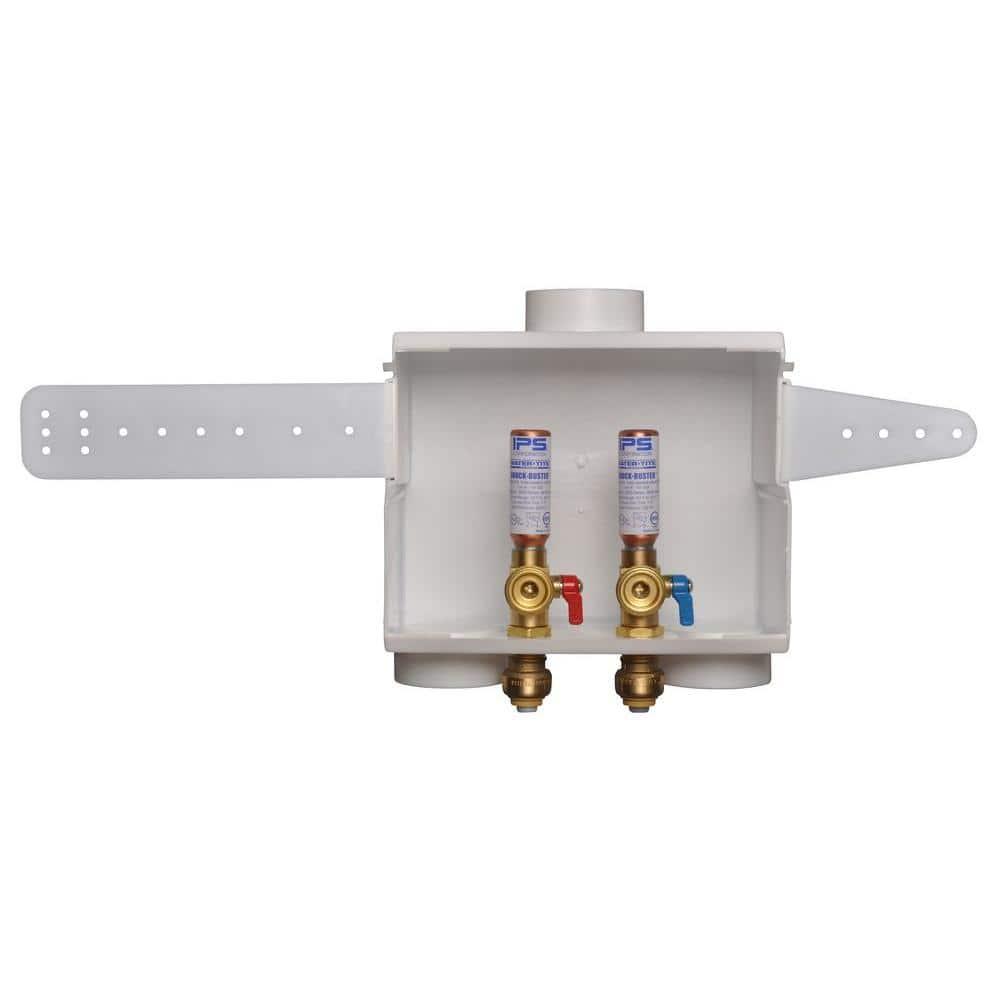Sharkbite 1/2 in. Dia. x 3/4 in. Dia. Washing Machine Outlet Box