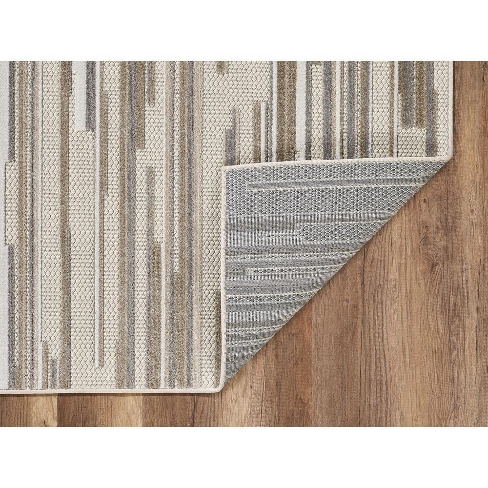 Kas Rugs Calla Abstract Striped Indoor / Outdoor Rug