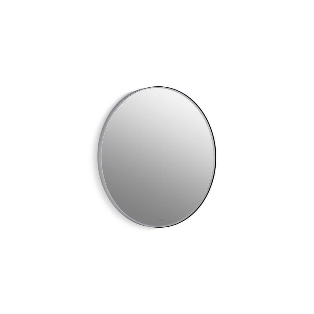 Essential Round Wall Mirror, Bathroom/Vanity Mirror with Frame