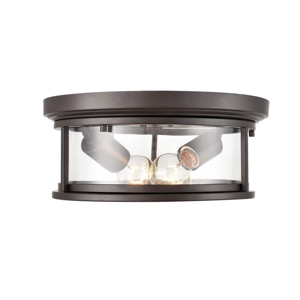 Millennium Lighting Bresley 2 - Bulb Outdoor Flush Mount