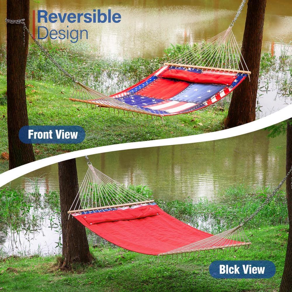 Hammock Quilted 80" X 55" - American Flag