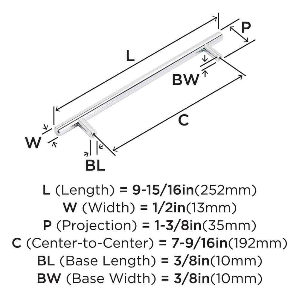 Bar Pulls Center to Center Bar Pull