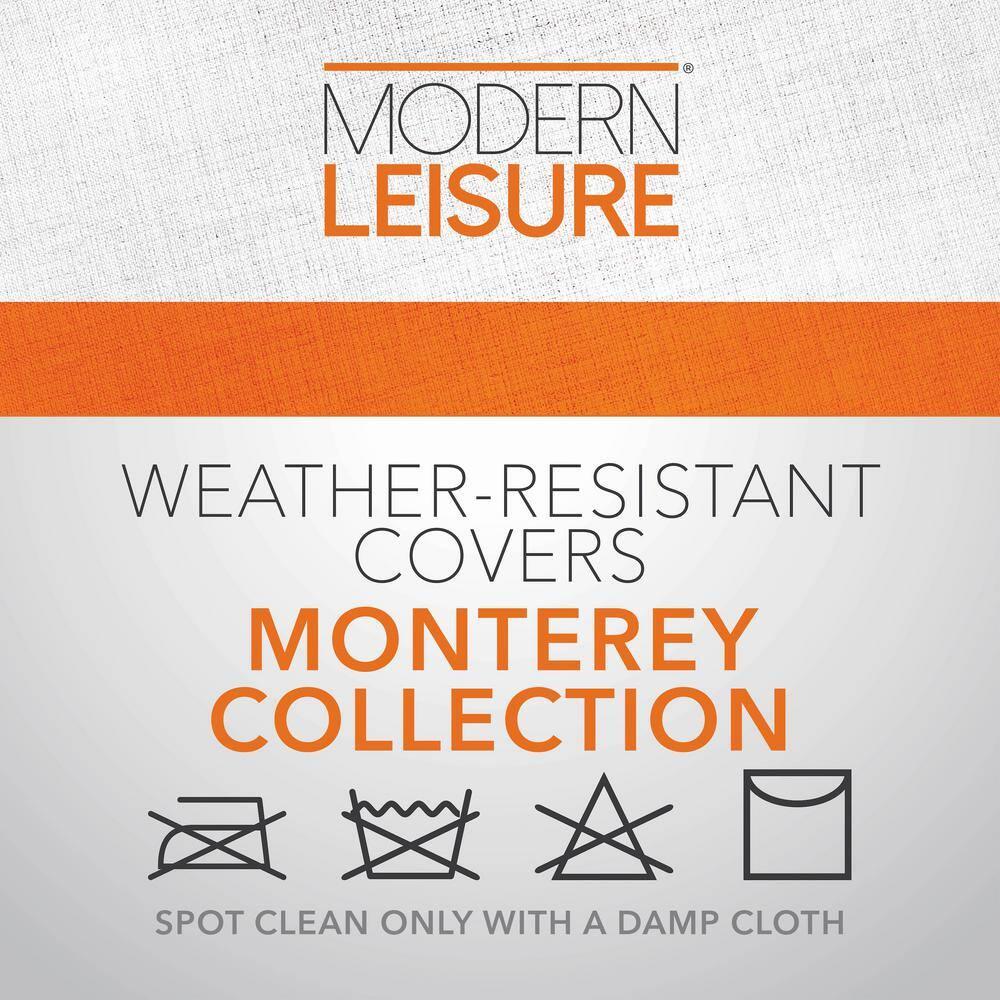 Modern Leisure Modern Leisure Monterey Patio Swivel Lounge Chair Cover, 2-Pack, 37.5"L x 39.25"W x 38.5"H, Beige (Set of 2)