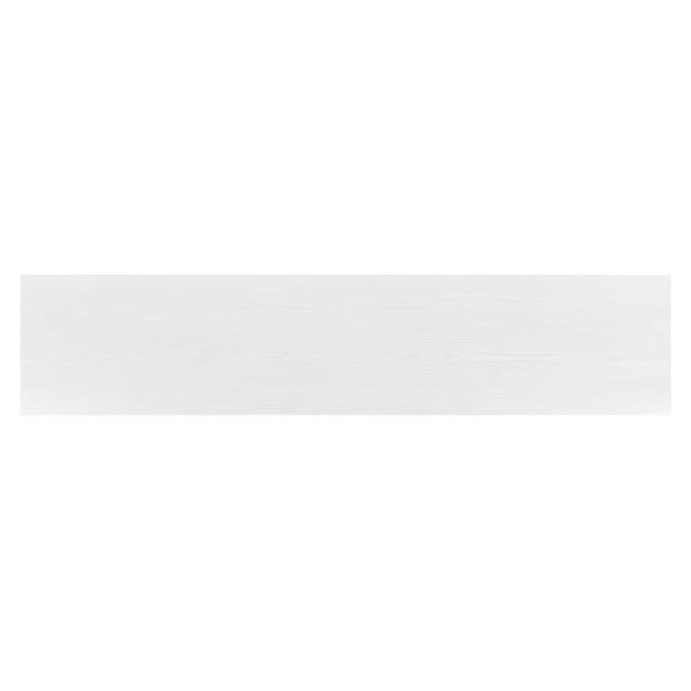 Evelyn&Zoe Hanson Rectangular TV Stand for TV's up to 75", White