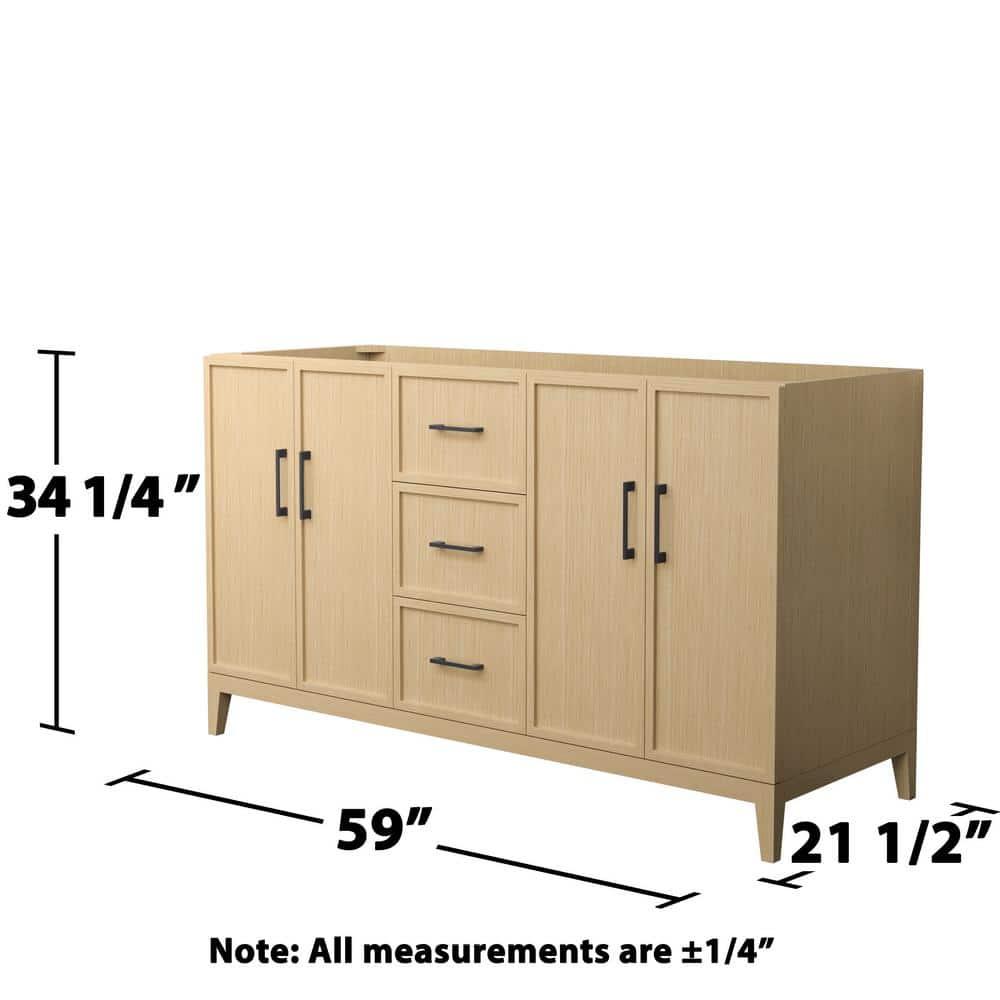 Wyndham Collection Elan 59'' Double Bathroom Vanity Base Only