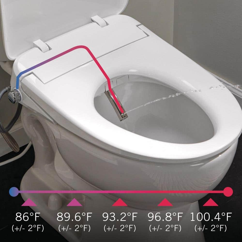 Refresh Elongated Electric Bidet Toilet Seat