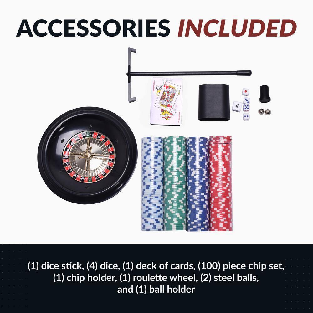 Hathaway Games 48" Monte Carlo Poker Table