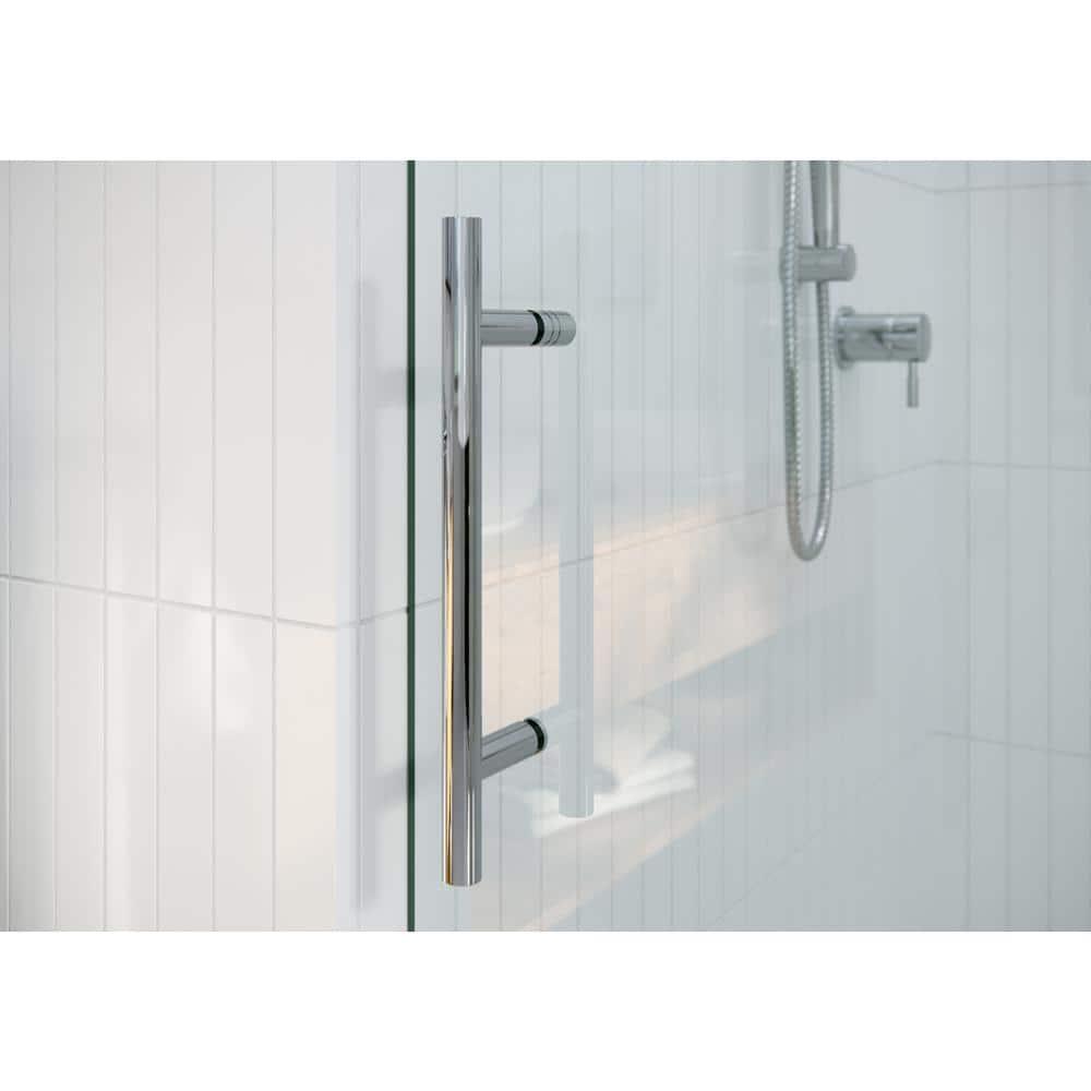 Eclipse 48 - 52 in. x 78 in. Fully Frameless Sliding Shower Door