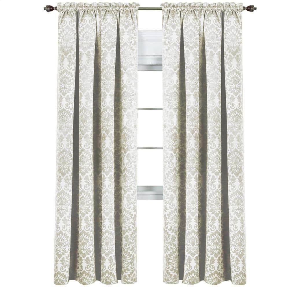 Achim Sutton Window Curtain Panel 52x84 - Ivory